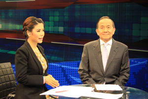 พลอากาศเอกธเรศ ปุณศรี ประธาน กสทช. สัมภาษณ์ รายการ จับประเด็น ข่าวร้อน