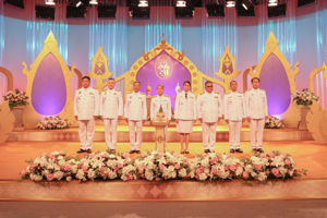 การบันทึกเทปโทรทัศน์ถวายพระพรชัยมงคล เนื่องในโอกาสมหามงคลเฉลิมพระชนมพรรษา สมเด็จพระนางเจ้าสุทิดา พัชรสุธาพิมลลักษณ พระบรมราชินี